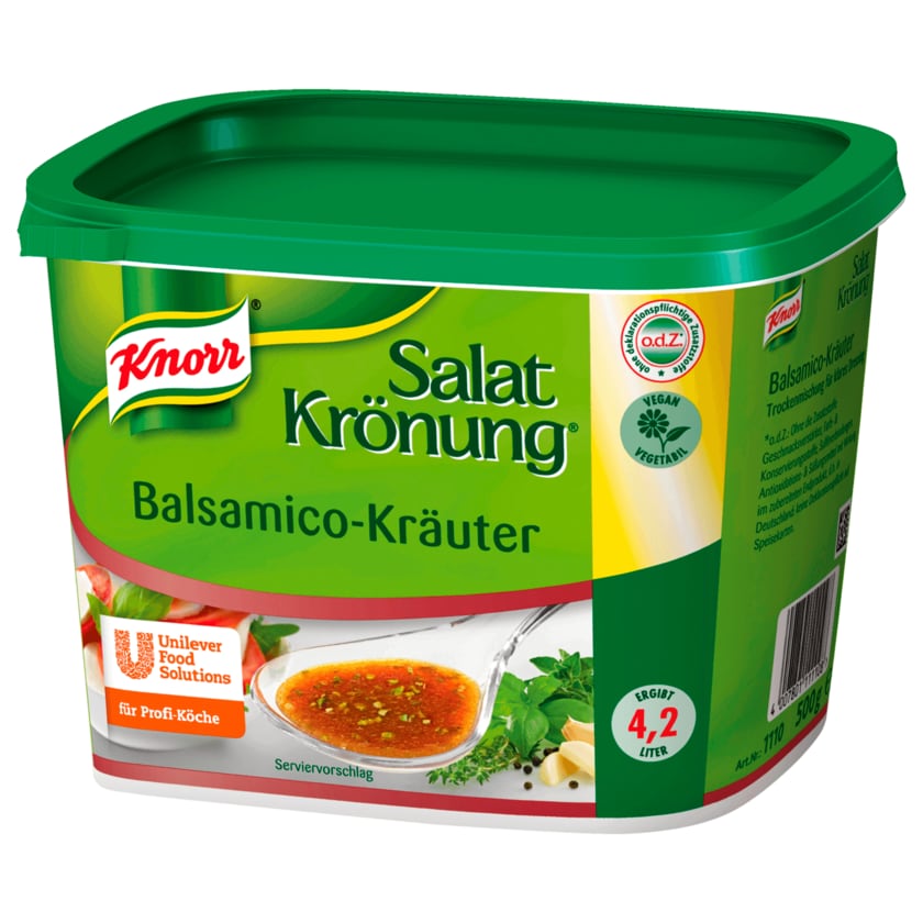 Knorr Salat Krönung Balsamico-Kräuter 500g
